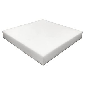 Foampa High Density Upholstery Foam Padding for Chair and Couch Cushion Replacement, Thick Custom Pillow, Craft Upholste