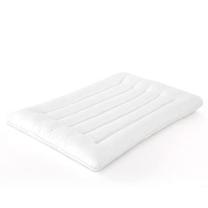 Ultra Thin Flat Pillow for Sleeping - Back Sleeper Supportive Stomach Sleeping Pillow | Thin Pillow for Back Sleeper