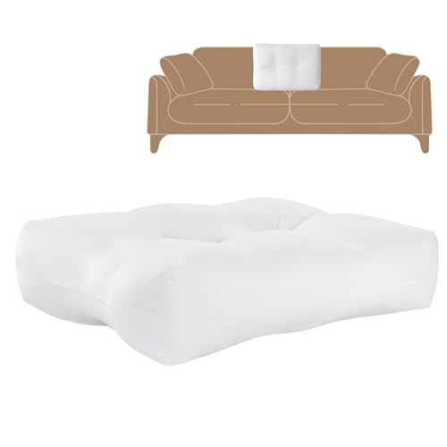 21sah0dyjl.jpg Royalay Supportive Sofa Waist Cushion Replacement Stuffing Fill with Quilt Design, Removable Back Pillow for Lumbar S