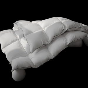 Luxury Hypoallergenic Down Comforter for All Season Use | Smooth Touch Luxury Hypoallergenic Duvet (King Size) | 80