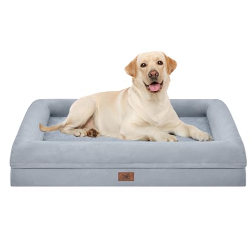310pzvmwfcl.jpg Orthopedic Washable Dog Bed for Extra Large Dogs Orthopedic Washable Dog Bed for Extra Large Dogs with 4 Bolster Sides O