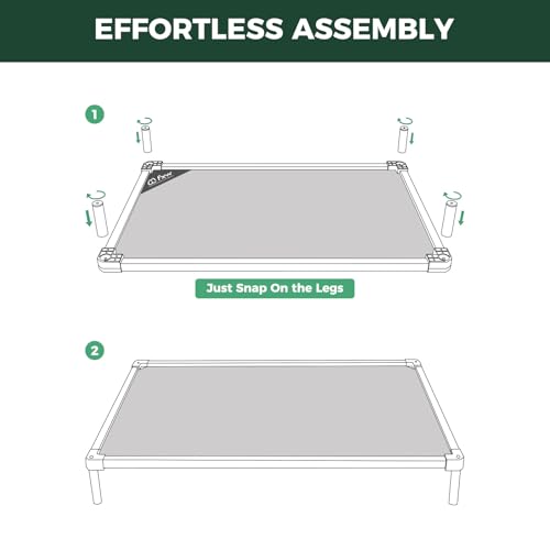 312f2pq1sl.jpg FXW TitanNest Cooling Chew-Proof Elevated Dog Bed for Large Dogs FXW TitanNest Waterproof & Durable Raised Pet Bed for I