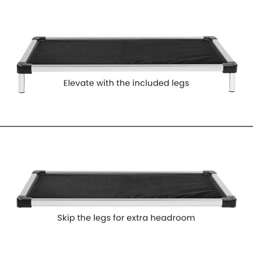 3131mf8rrgl.jpg K9 Ballistics Virtually Indestructible Chew Proof Dog Crate Bed (Obsidian Black, Medium) K9 Ballistics Virtually Indes