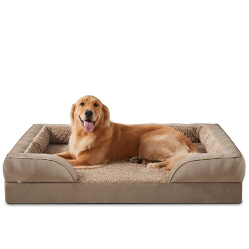 315olpn9z8l.jpg INVENHO Orthopedic Dog Beds for Large Dogs, XL Washable Sofa with Egg-Crate Foam, Waterproof Lining, and Non-Skid Bot