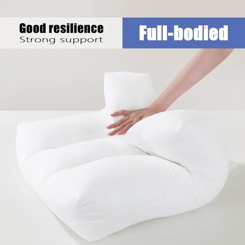 31ajx9trprl.jpg HOMBYS Removable Sofa Waist Cushion for Couch Back Support, Size 24" x 18", Lumbar Support Pillow | HOMBYS Couch Bac