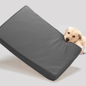 Veehoo Chew Proof Durable Large Dog Crate Bed for Crate Use | Veehoo Outdoor Waterproof Removable Washable Large Dog