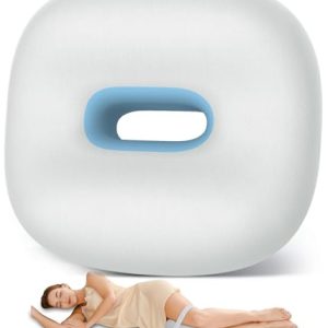 Side Sleeper Knee Pillow with Memory Foam for Hip and Back Pain Relief | Breathable Memory Foam Leg Pillow for Side
