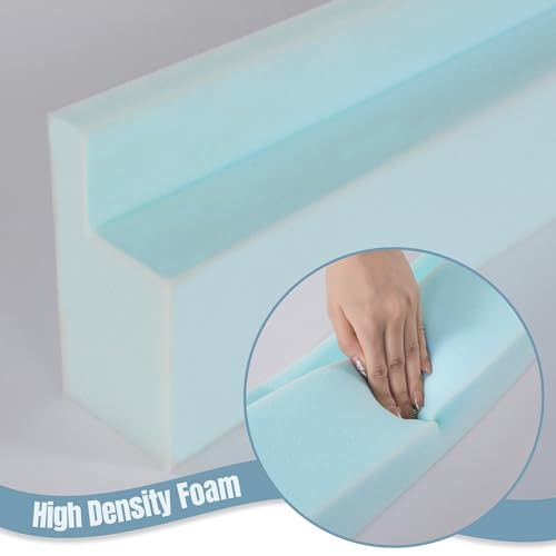 31fpmkwcm2l 1.jpg Headboard Gap Filler Pillow - HOMBYS for King Queen Twin Beds, Close 0-6" Gaps, Foam Material, Cut to Fit, Comfortable