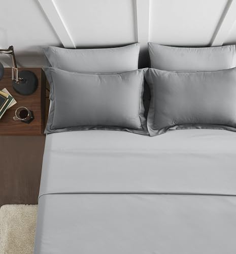 31fj5dlxazl.jpg Maple&Stone Oversized King Comforter Set - All Season Grey Bedding (7 Pieces)