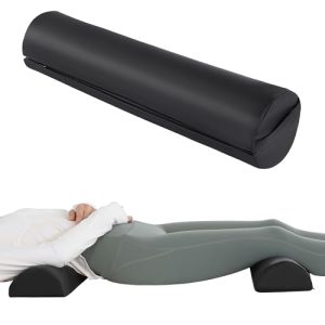 HOMBYS Adjustable Massage Bolster Pillow for Massage and Yoga - Full Round Can Turn Into 2 Half Moon Pads | HOMBYSPU