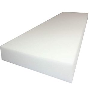 Myctica 6" x 24" x 72" High Density Upholstery Foam Cushion (Seat Replacement, Upholstery Sheet, Foam Padding)