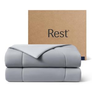 REST Evercool® Cooling Comforter, Full/Queen, Breathable Lightweight Blanket for Hot Sleepers