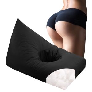 HOMBYS BBL Chair with Shredded Foam Filling for BBL Surgery Sitting & Sleeping | HOMBYS Brazilian Butt Lift Pillow S