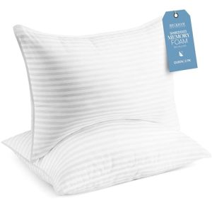 Beckham Hotel Collection Cooling Memory Foam Bed Pillows Set of 2