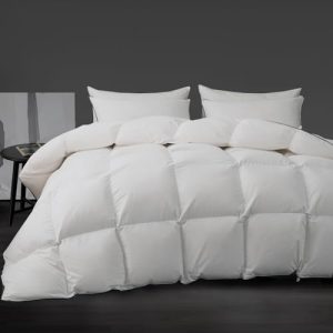 Hotel Collection White Down Alternative Comforter - King Size Fluffy and Cozy (120x98")
