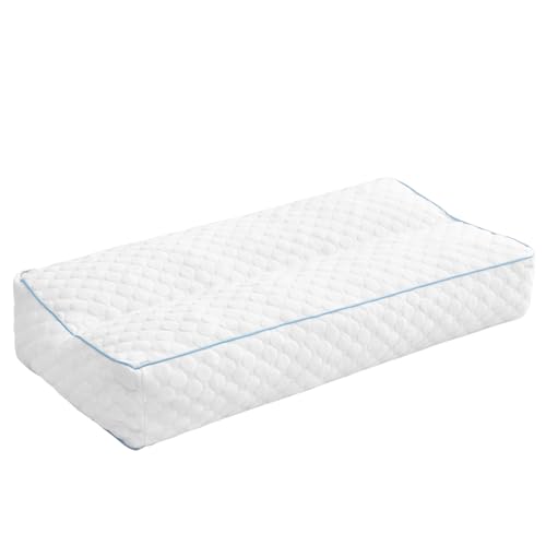 31xsun8sjhl 1.jpg Gehannah Foam Knee Pillow for Side Sleepers, Spinal Alignment, Pregnancy Support, Back Pain Relief, 5.5" Leg Pillow 2
