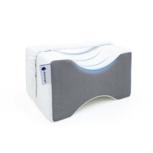 Knee Pillow for Side Sleepers: Hip Pain Relief and Smooth Spine Alignment, Memory Foam Pillow with Cover and Removabl