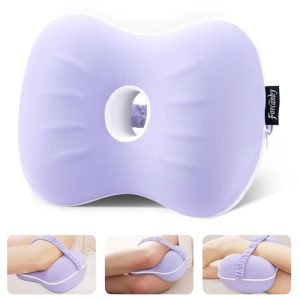Memory Foam Knee Pillow for Side Sleepers - Sciatica Relief, Spine Alignment, Pregnancy & Surgery Recovery | Knee Pi