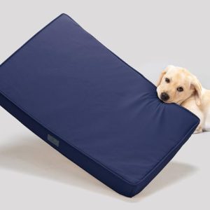Veehoo Chew Proof Durable XL Dog Crate Bed for Large Dogs | Waterproof Outdoor Veehoo Large Dog Crate Bed with Remov