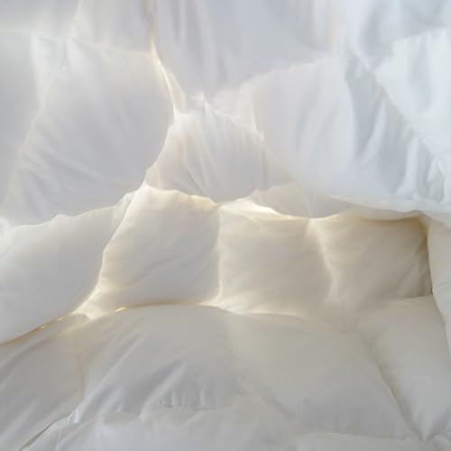 31p9knlvu6l.jpg Luxury Hypoallergenic Down Comforter for All Season Use | Smooth Touch Luxury Hypoallergenic Duvet (King Size) | 80