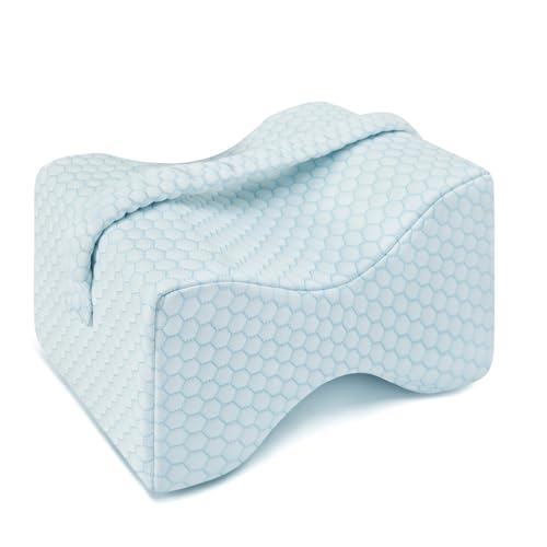 31ri1xravyl.jpg Cooling Knee Pillow for Side Sleepers | Sciatica Pain Relief Knee Pillow for Side Sleepers | Spine Aligning Support