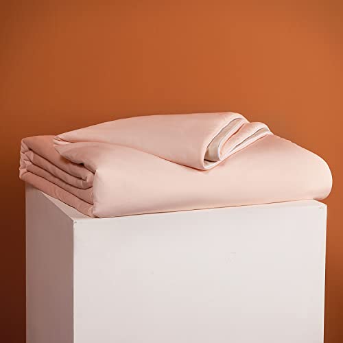 31unu7n41l 1.jpg Cooling Blankets for Hot Sleepers - Cool Like Ice Cream Lightweight Blanket for Summer (Throw Size 47" x 59" Pink & Beig
