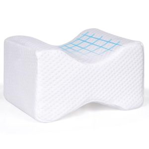 Side Sleepers' Knee Pillow for Sciatica Relief, Back, Hip, Knee, Joint Comfort | Leg Pillow for Side Sleepers with S