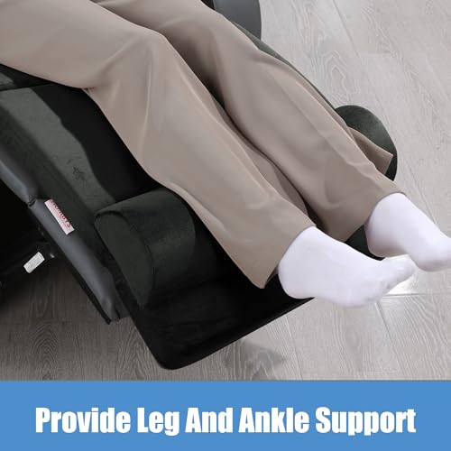 4116z6i96pl.jpg HOMBYS 5-in-1 Recliner Seat Cushion with Lumbar Support & Leg Pad, Black