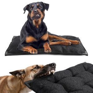 Chew Proof Dog Bed with Metal Rivet Corner for Large Dogs, Durable and Stable for Indoor and Outdoor Use | Chew Proo