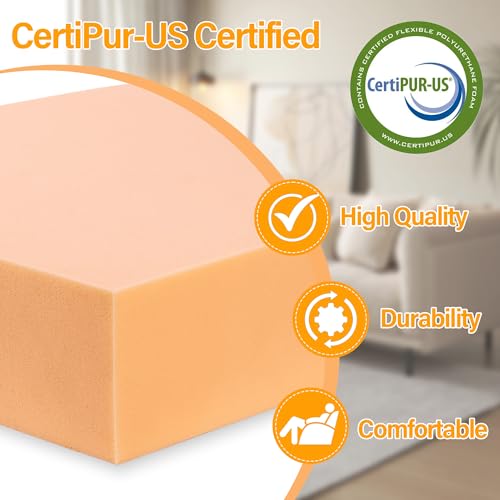 414ctlwrgrl.jpg High Density Couch Cushion Replacement for Outdoor Sofas | Thick Padding Couch Cushion Replacement for Couches and S