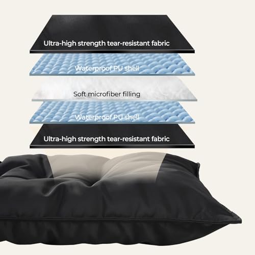 417h1kotwwl 1.jpg Indestructible Dog Bed for Aggressive Chewers - Chew Proof & Durable for Medium Dogs | Machine Washable & Waterproof