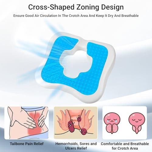 4185bpmdgdl.jpg Pressure Relief Bed Sore Cushion for Wheelchair and Bed - Pain Relief for Elderly and Bedridden - Hemorrhoids and Sciati