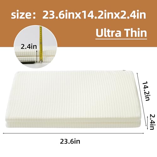 41b3keq6zxl.jpg HOMBYS Ultra Thin Memory Foam Pillow, Adjustable Height for Comfortable Sleep
