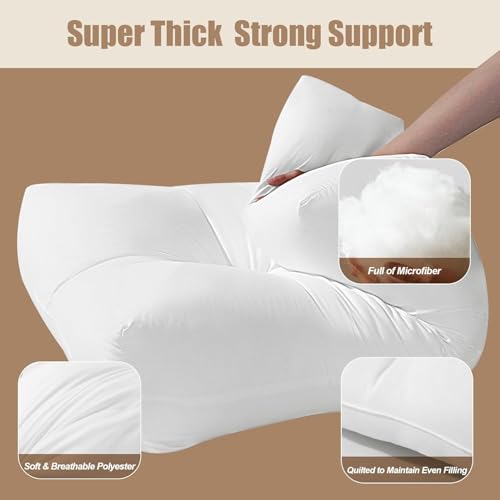 41bitzpeyhl.jpg ROYALAY Supportive Couch Back Cushions Waist Lumbar Support Pillow, Removable Design, 1 Pack