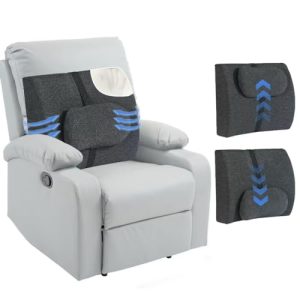 HOMBYS Recliner Lumbar Support Pillow with Adjustable Slider