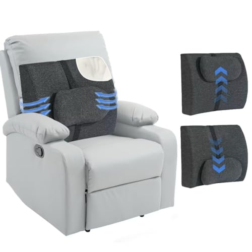 41dph94dgml.jpg HOMBYS Recliner Lumbar Support Pillow with Adjustable Slider