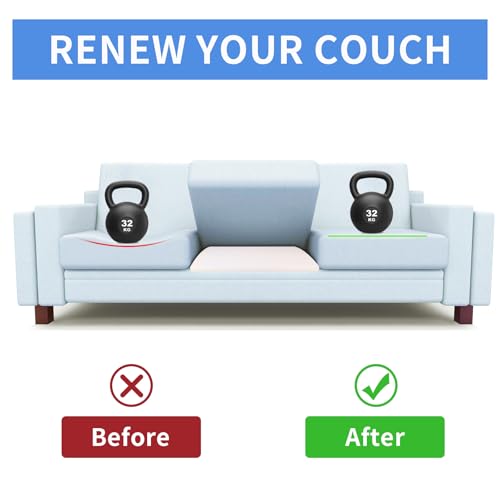 41faxgckxml.jpg High-Density Foam Couch Cushion Support - 3PCS 20" x 20" - Seat Sag Repair for Couches | Curved Furniture Seat Under