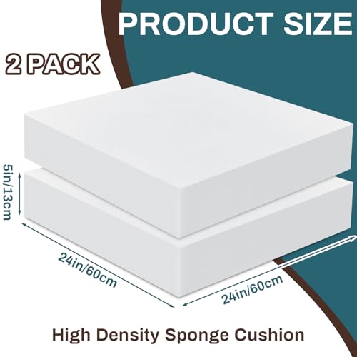 41fjjxk2cwl.jpg Frienda 2 Pack Extra Thick High Density Foam Cushion Replacement for Couch or Commercial Dining Chair - DIY Projects