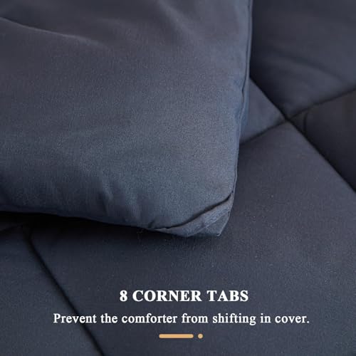 41hhriliapl.jpg Extra Large 128x120 Oversized King Comforter for All Season Use | Soft Lightweight 128x120 King Size Comforter with