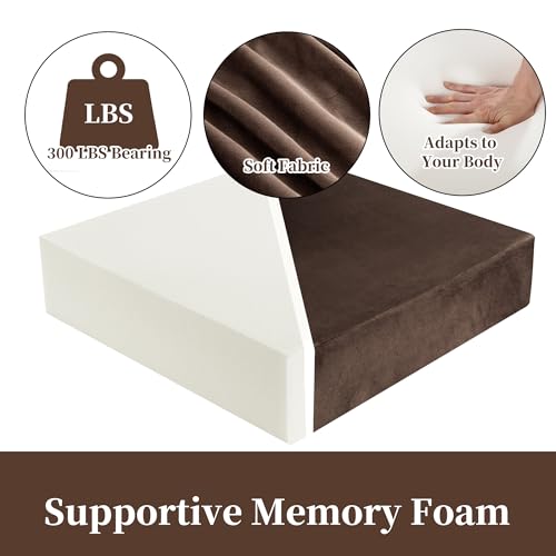 41ht47d0wbl.jpg HOMBYS Thick and Non-Slip Foam Recliner Cushions for Elderly | HOMBYS Square Seat Cushion for Chair - Elderly Armcha