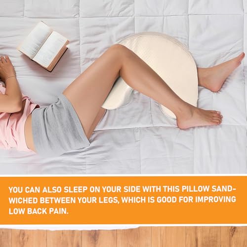 41ihxry6h8l.jpg Large Ergonomic U Shape Side Sleep Pillow for Side Sleepers with High Density Foam Reduce Arm and Shoulder Pressure a