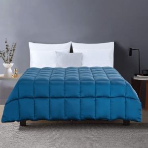 **Cooling 100% Rayon Derived from Bamboo Queen Size Comforter for Hot Sleepers** | **Lightweight Soft Duvet Insert w
