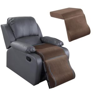 HOMBYS Thick & Supportive Foam Recliner Cushion with Leg Pillow