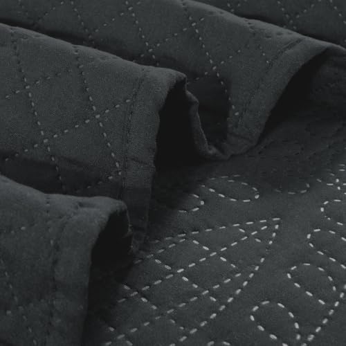 41jo787um3l.jpg Oversized King Bedspreads for Extra Wide & Lightweight Protection, Soft & Durable Coverlet Set for All Seasons, 3 PCS Bl