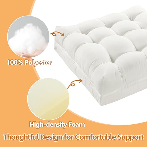 41jpm0cw l 1.jpg Height-Adjustable Memory Foam Couch Cushion Replacement, High-Density Upholstery Wrapped S | Balapet Memory Foam Cou