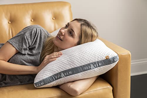 41jvwnnsn0l.jpg Best Ergonomic Side Sleeper Pillow for Neck Pain and Supportive Cooling Latex Fill | Luxury Breathable Cover and Sup