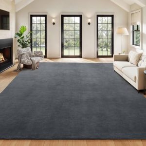 HOMBYS 12x15ft Large Area Rug for Living Room - Fluffy Soft, Non-Shedding Floor Carpet with Non-Slip Backing - Indoor Of
