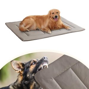 MAXYOYO Chew-Proof Indestructible Dog Beds for Aggressive Chewers | MAXYOYO Machine Washable De-Chewable Dog Crate P