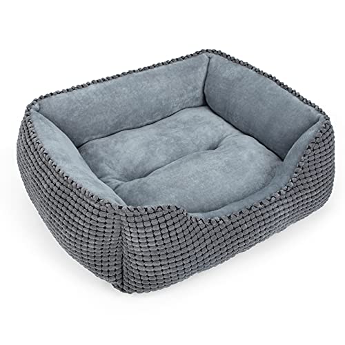 41lqle3xu8s.jpg MIXJOY Large Dog Bed for Active Dogs - Rectangle, Washable, Orthopedic Support, Soft & Calming, Anti-Slip Bottom, Multip