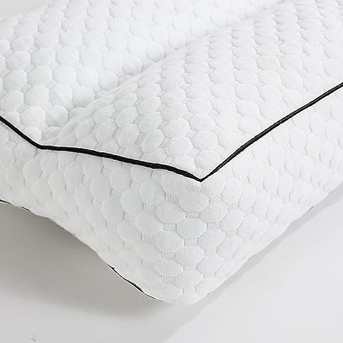 41lj8awouul 3.jpg HOMBYS Supportive Memory Foam Knee Pillow for Side Sleepers - 6.5" Height - For Spine Alignment & Pressure Relief during